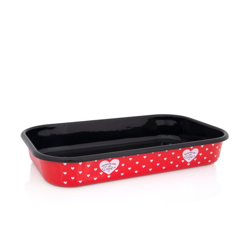 Metalac četvrtasti pekač LOVE 38cm