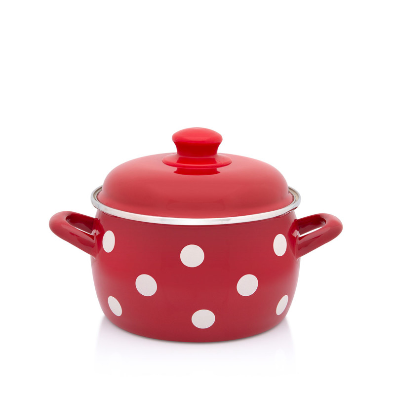 Metalac duboka posuda BIG DOTS 18cm/3,1lit