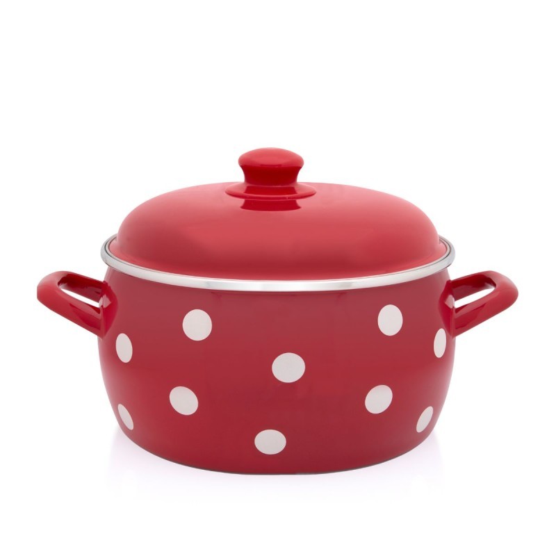 Metalac duboka posuda BIG DOTS 24cm/7,5lit