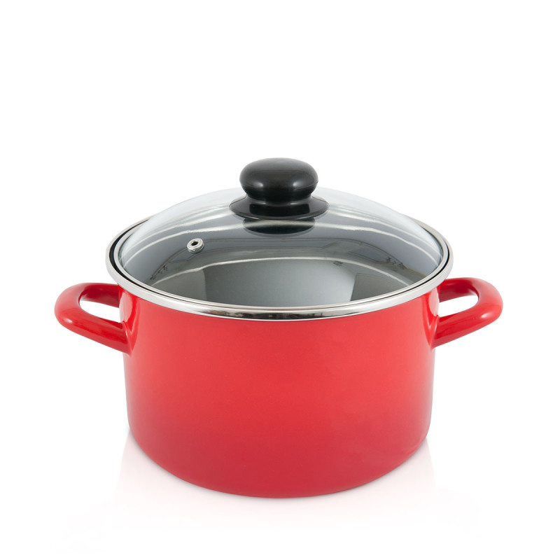Metalac duboka posuda CRVENA SJENA 20cm/4lit