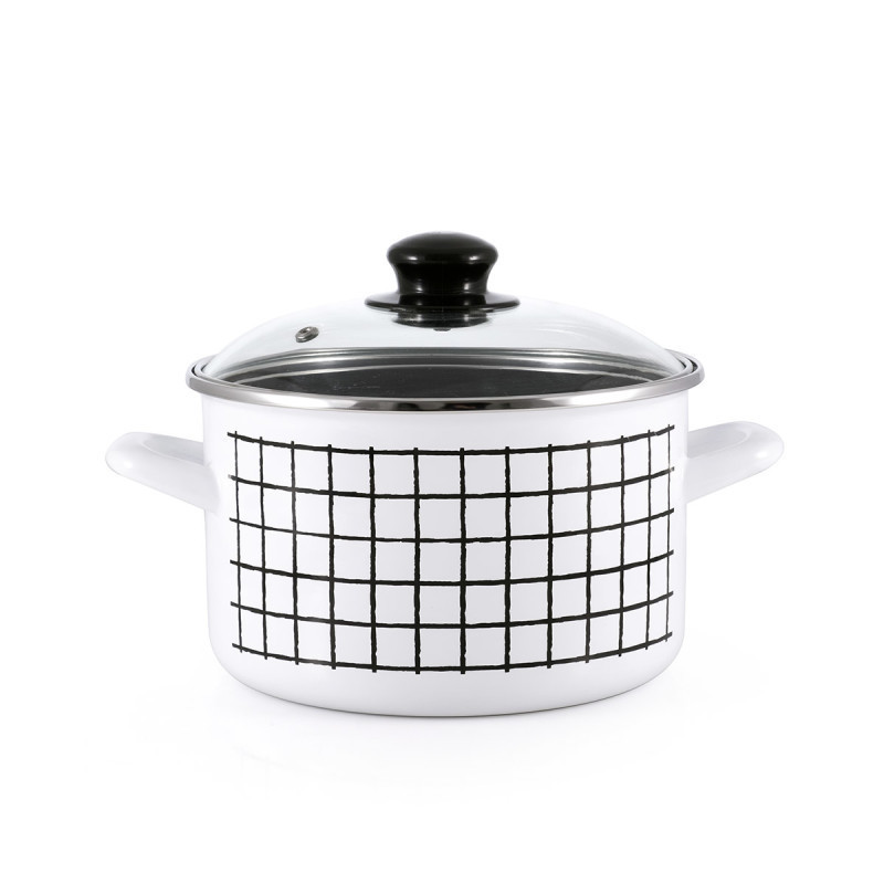 Metalac duboka posuda DOTS&LINES 20cm/4lit