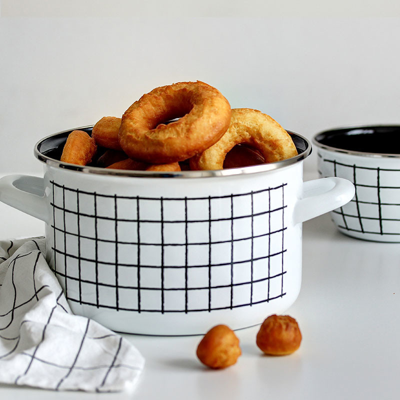 Metalac duboka posuda DOTS&LINES 20cm/4lit