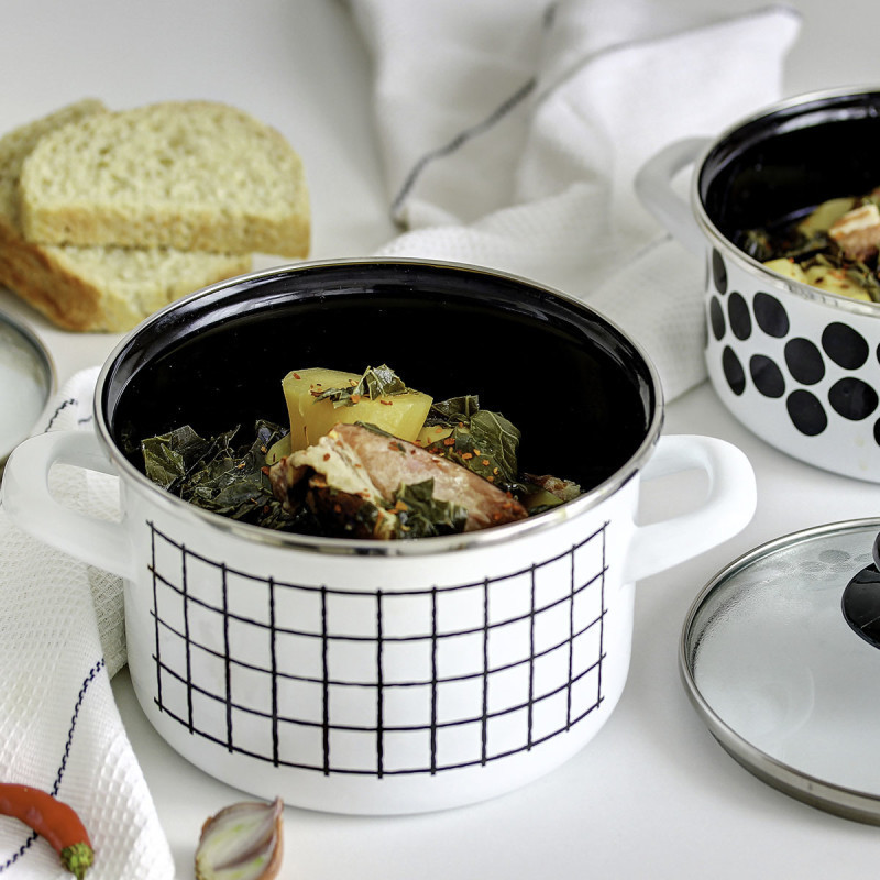 Metalac duboka posuda DOTS&LINES 24cm/6,75lit