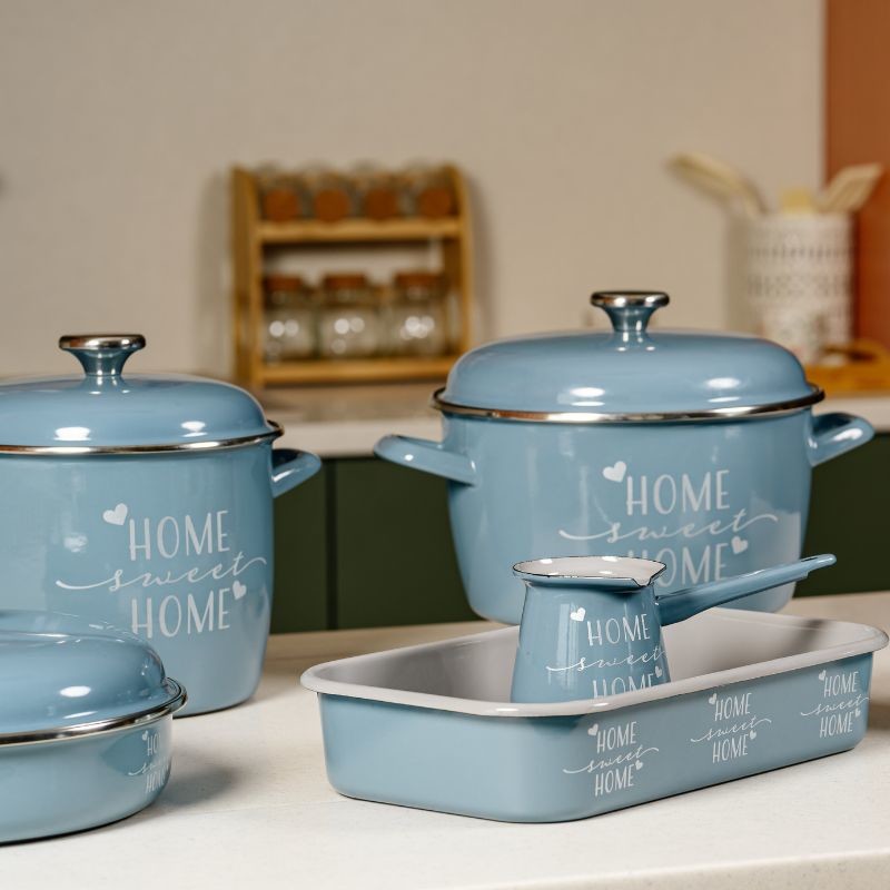 Metalac duboka posuda HOME SWEET HOME 20cm/3,5lit