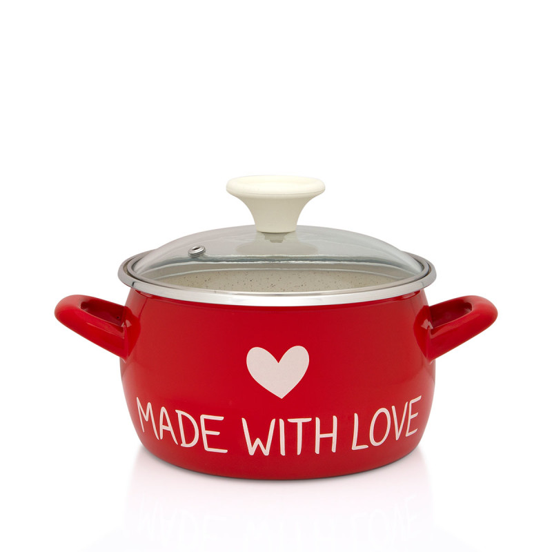 Metalac duboka posuda MADE WITH LOVE 16cm/2,2lit