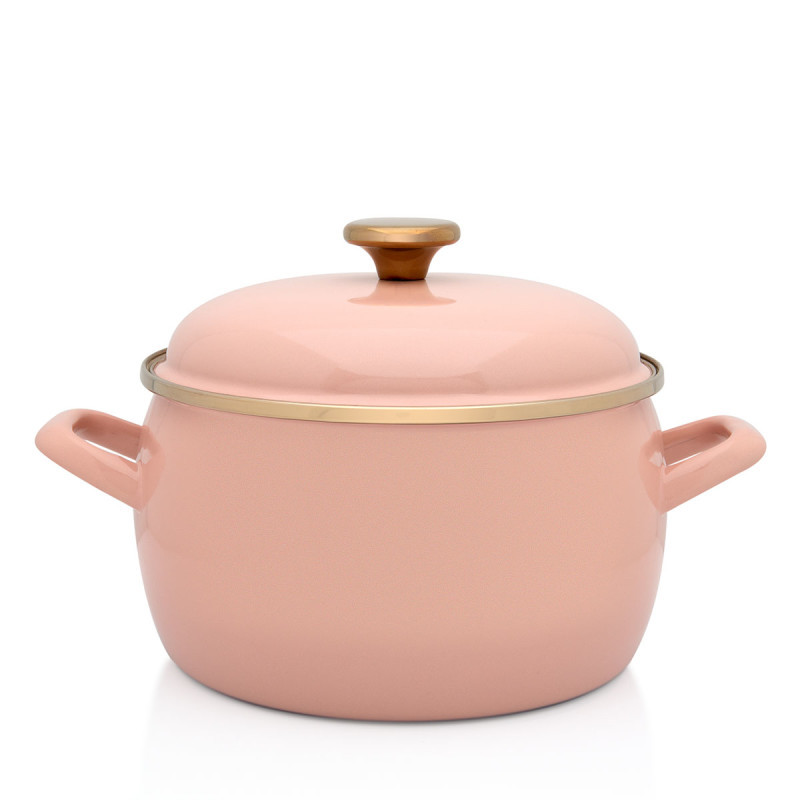 Metalac duboka posuda POWDER PINK 22cm/5,4lit