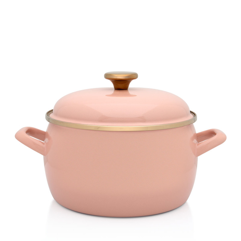 Metalac duboka posuda ROSE GOLD 22cm/5,4lit