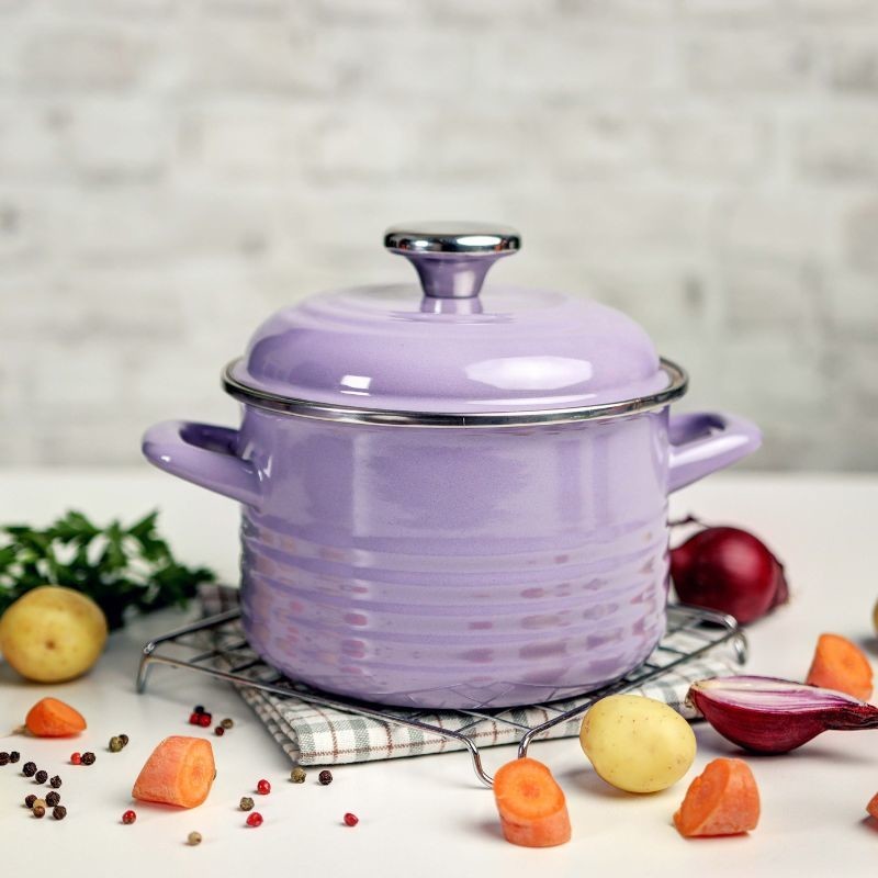 Metalac duboka posuda WAVE PASTEL LILAC 16cm/2lit