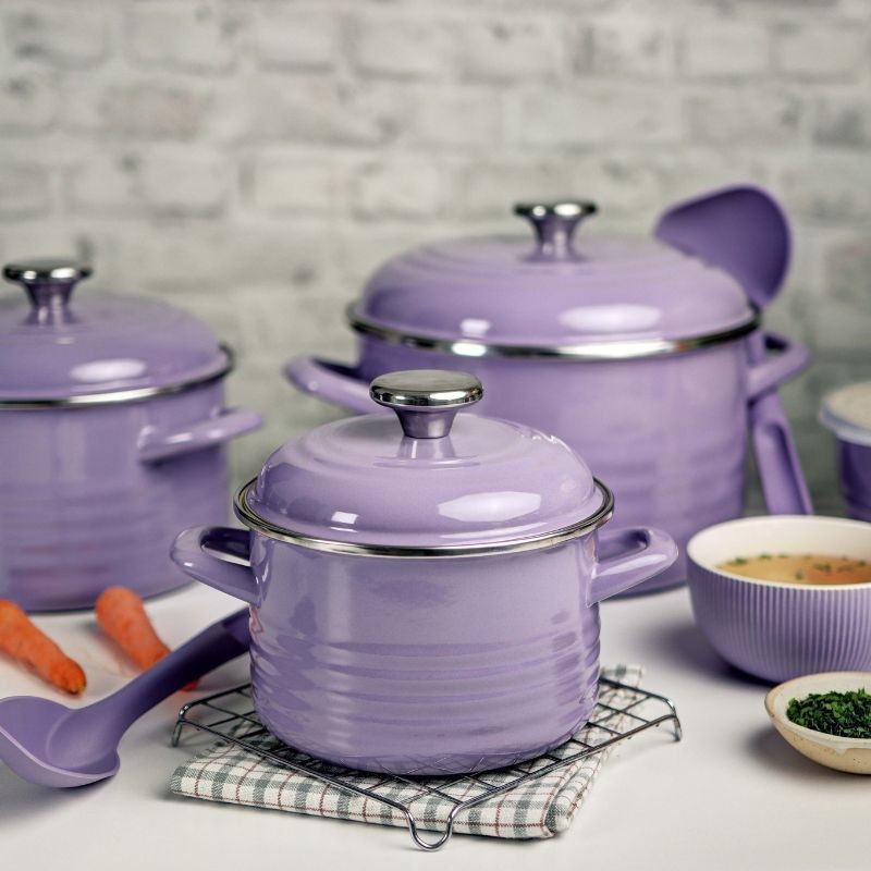 Metalac duboka posuda WAVE PASTEL LILAC 16cm/2lit