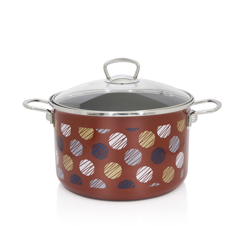 Metalac duboka posuda RED CANDY 24cm/6,75lit