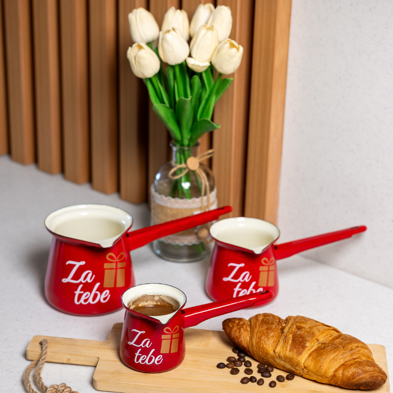 Metalac džezva POKLON za 4 kave