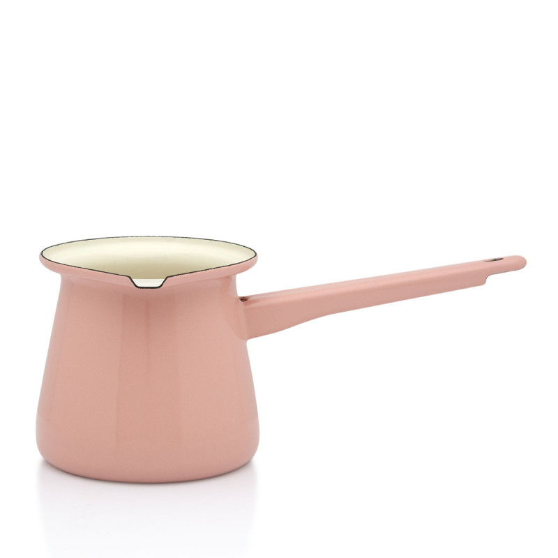 Metalac džezva sa kljunom POWDER PINK za 7 kava