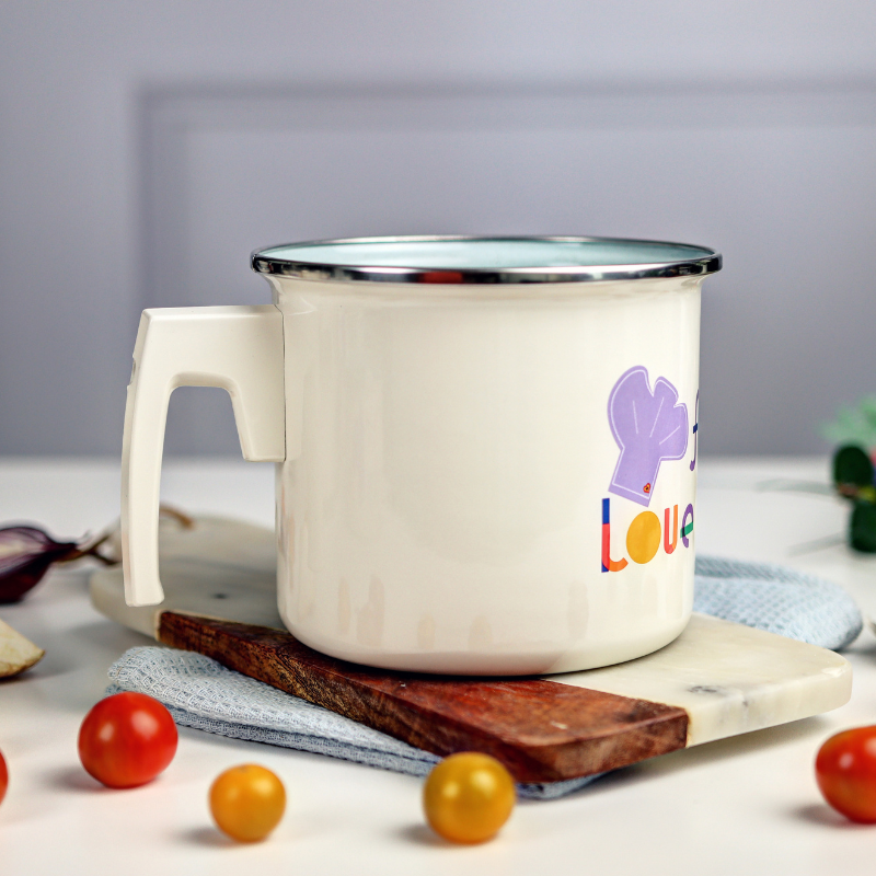 Metalac lon?i? za mlijeko FOOD IS OUR LOVE LANGUAGE 14cm/1,9lit