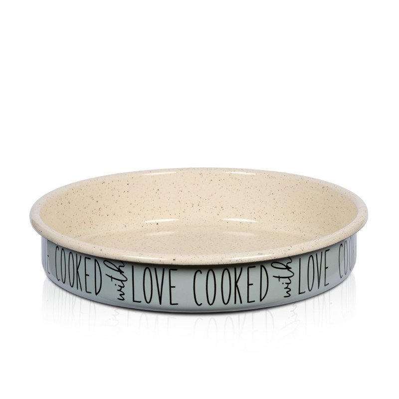 Metalac okrugli pekač COOKED WITH LOVE 28cm