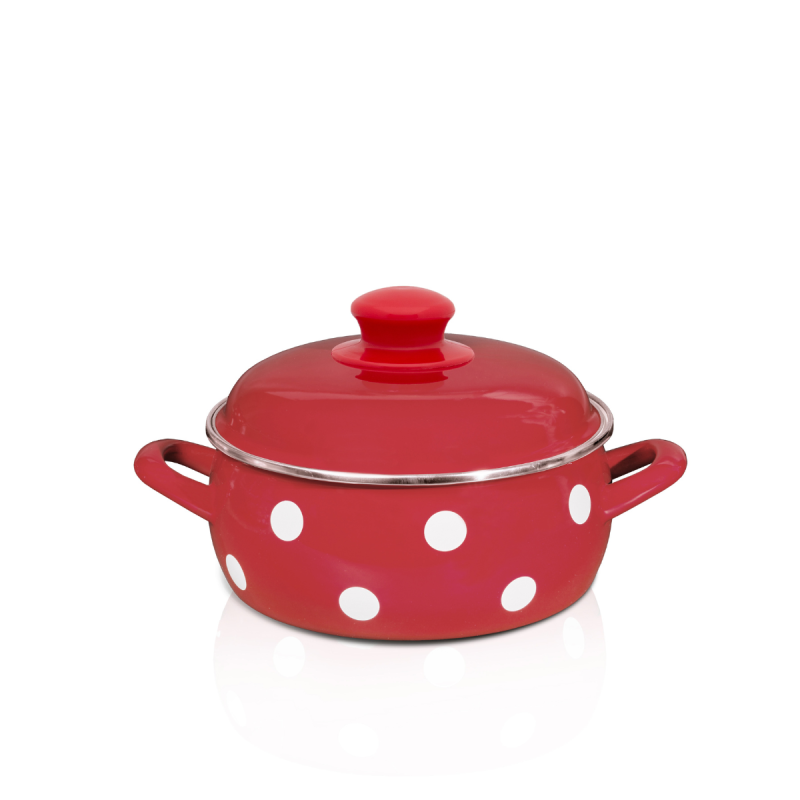 Metalac plitka posuda BIG DOTS 20cm/3,1lit