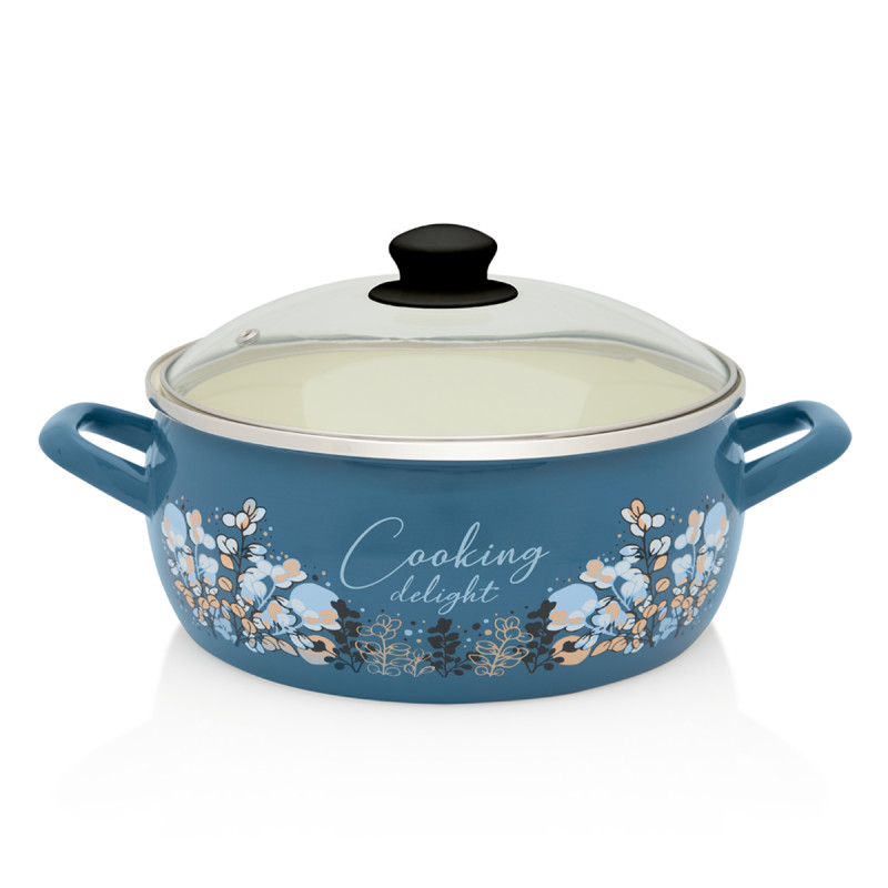 Metalac plitka posuda BLUE COOKING DELIGHT 24cm/5,3lit