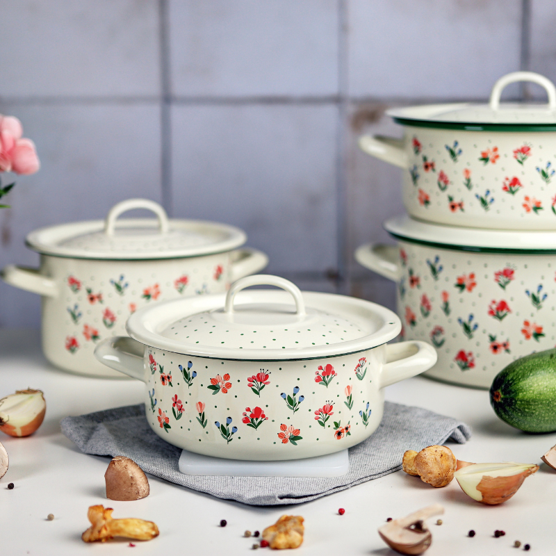 Metalac plitka posuda FIORELLA 18cm/2lit