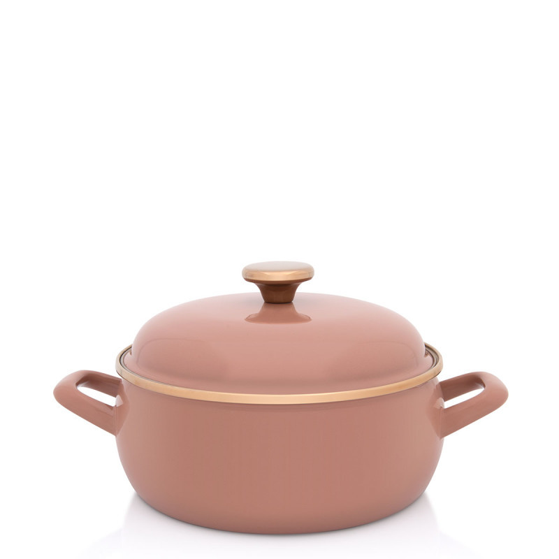 Metalac plitka posuda MOCHA MOUSSE 22cm/3,8lit