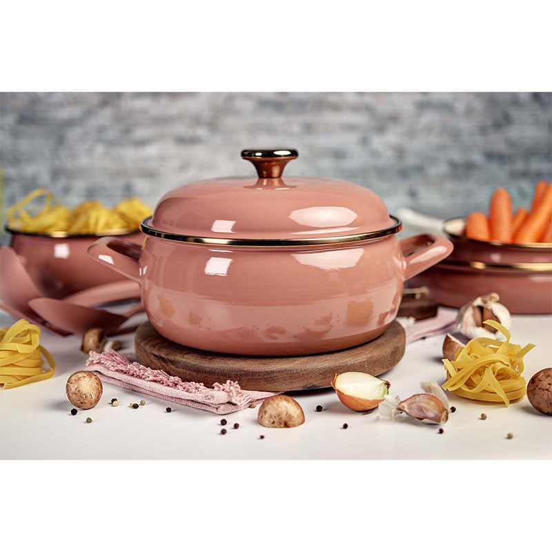 Metalac plitka posuda MOCHA MOUSSE 22cm/3,8lit