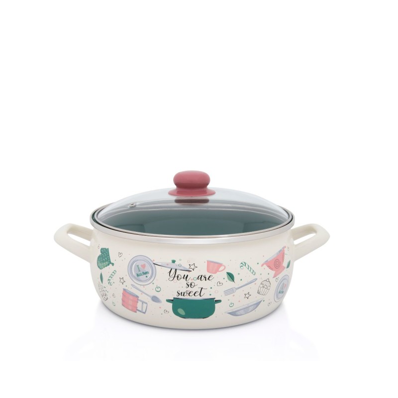 Metalac plitka posuda SWEET COOK 24cm/5lit
