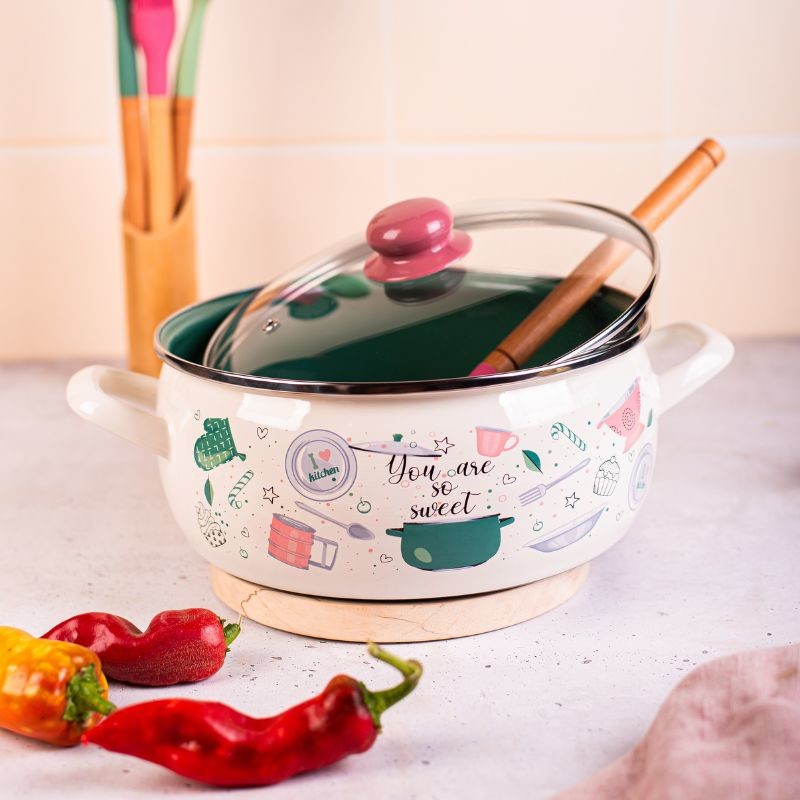 Metalac plitka posuda SWEET COOK 24cm/5lit