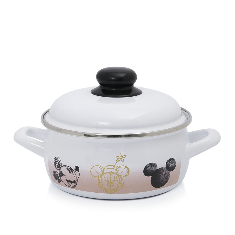 Metalac plitka posuda DISNEY GOLD WHITE 16cm/1,6lit