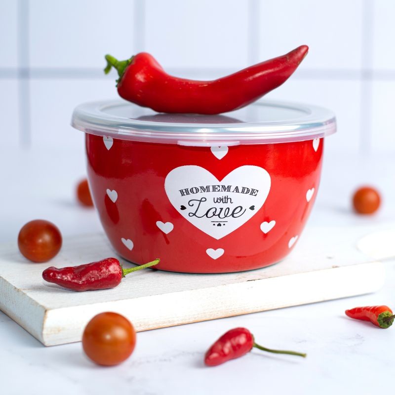 Metalac posuda za ?uvanje hrane LOVE 18cm/2,4lit