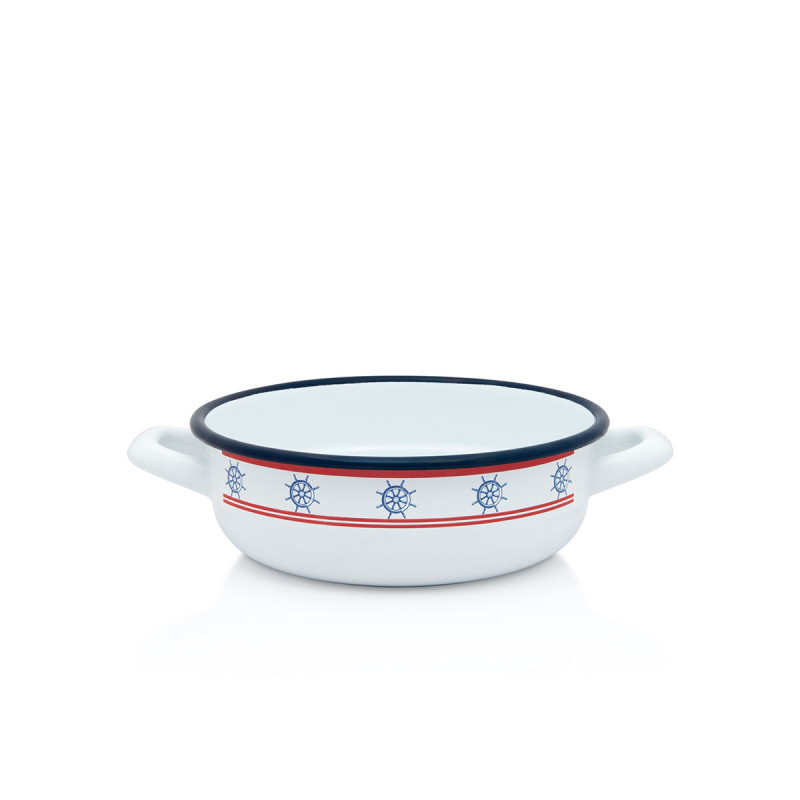 Metalac seljačka zdjela SIDRO 18cm/1,5lit  CRVENA