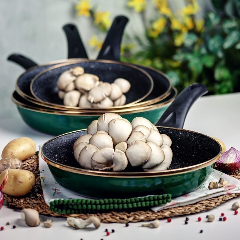 Metalac tava GRANIT INDUCTION GREEN GOLD 24cm