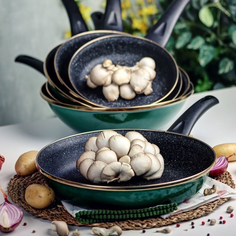 Metalac tava GRANIT INDUCTION GREEN GOLD 28cm