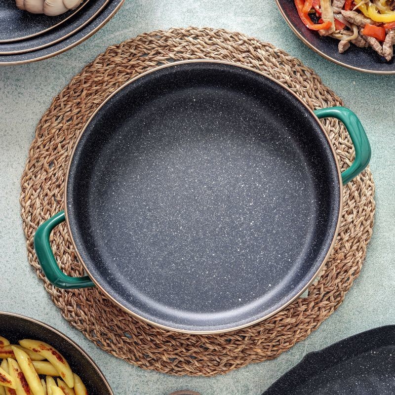 Metalac tava sa ru?kama GRANIT INDUCTION GREEN GOLD 26cm