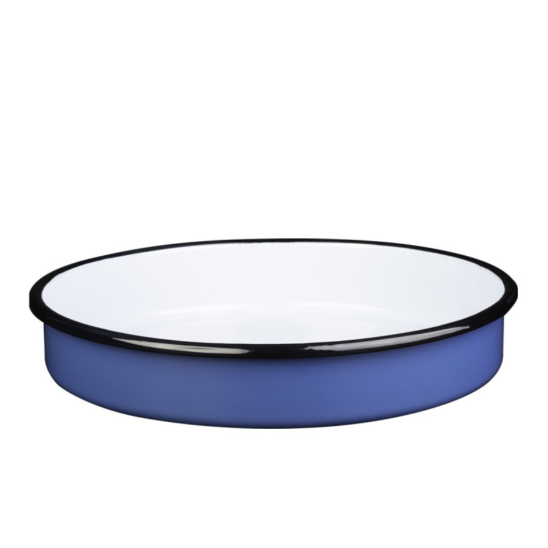 Metalac okrugli pekač PLAVI 38cm