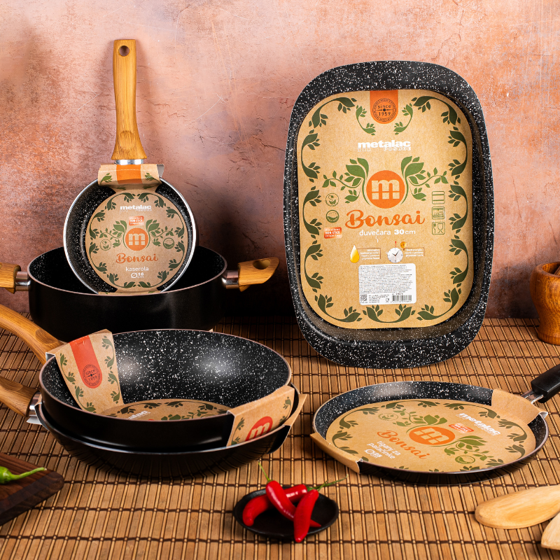 Metalac wok tava BONSAI 26cm